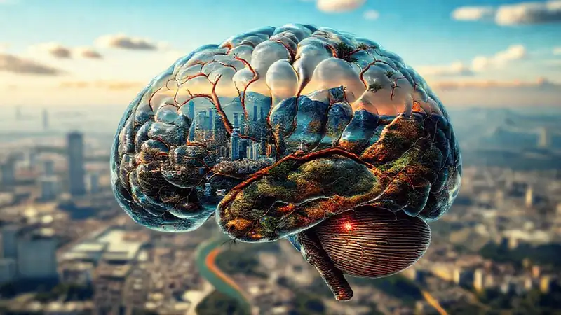 Mente y realidad reflejadas en arte surreal