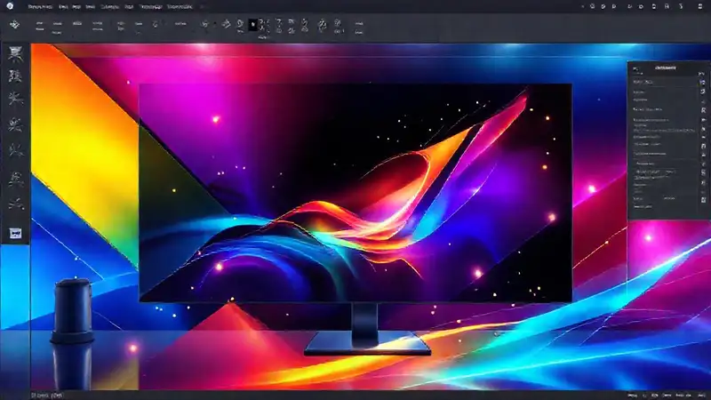 Espacio de trabajo de diseño moderno y creativo