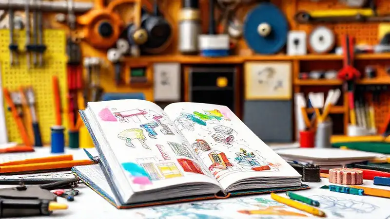 Diseño innovador con colores y creatividad