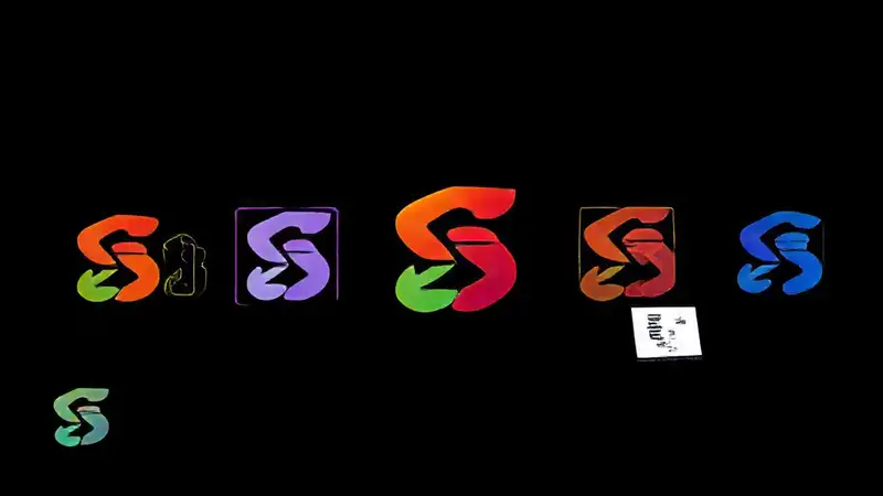 Evolución moderna del logo en diseño digital