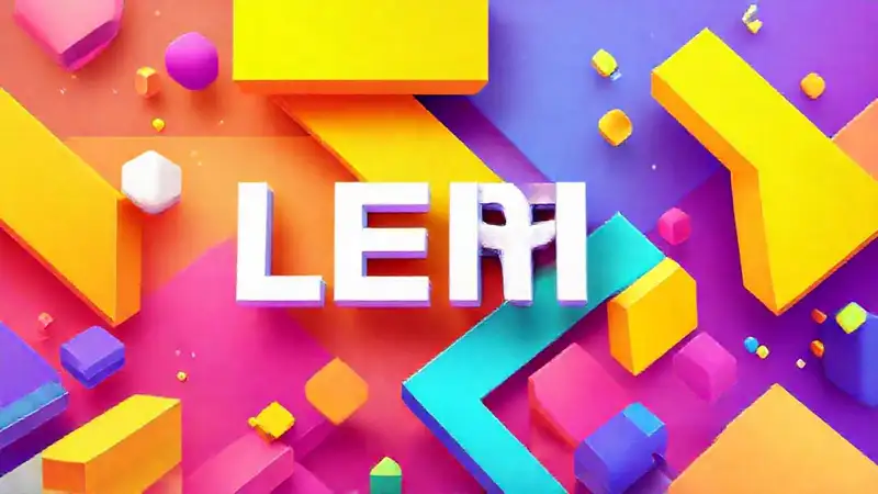 Gráficos 3D vibrantes y modernos con formas abstractas