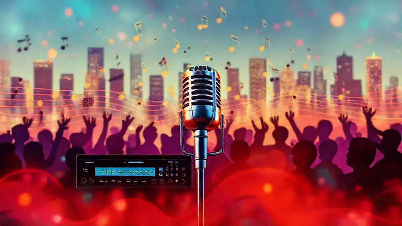 Música y tecnología en un escenario urbano