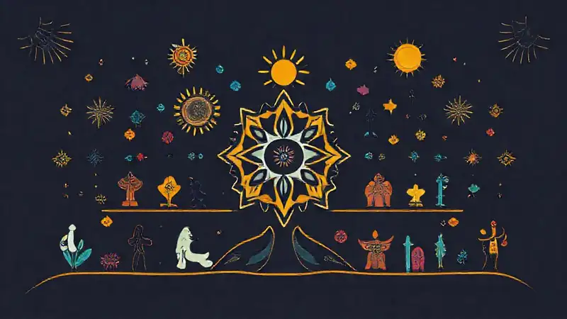 Diseño psicodélico equilibrado