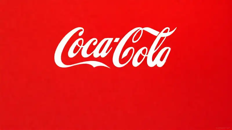 Logo vibrante y moderno de Coca-Cola