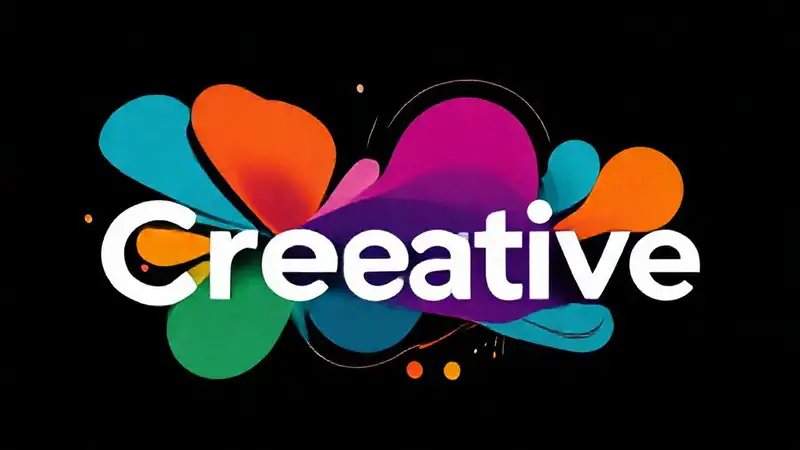 Logo creativo vibrante y moderno con impacto visual