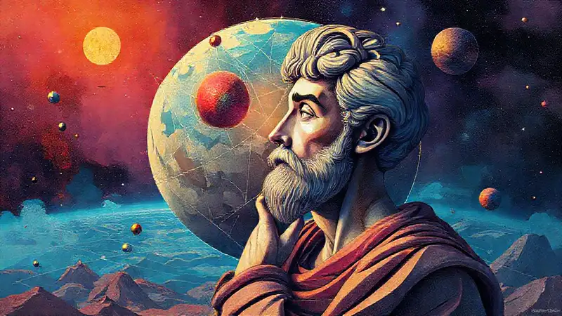 Pensamiento filosófico en arte surrealista moderno