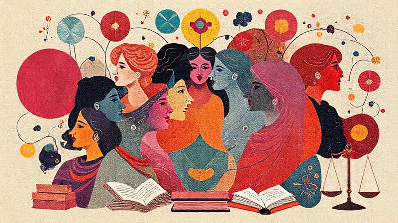 Filósofas, símbolos, colores y formas inclusivas