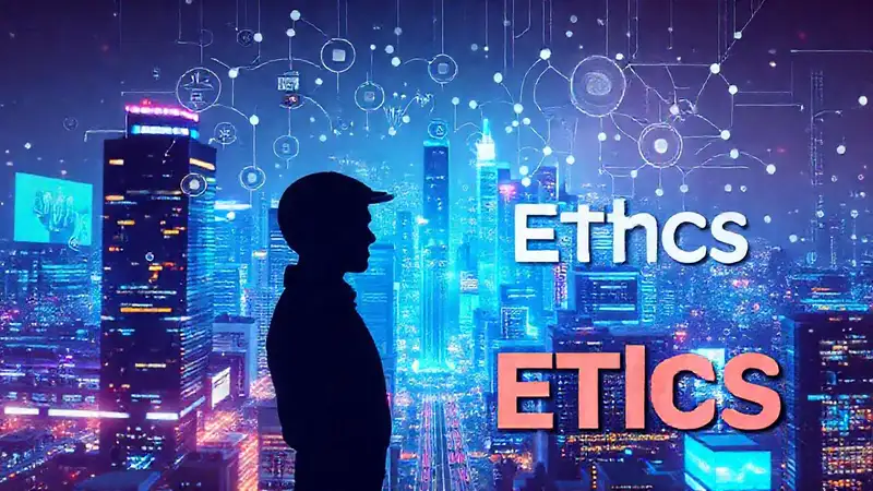 Diseño creativo con ética y ciudad futurista