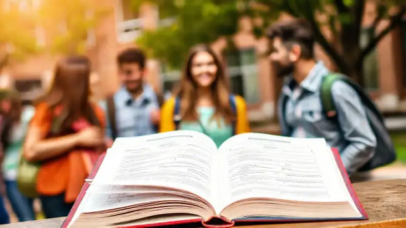 Estudiantes con formularios en un ambiente moderno