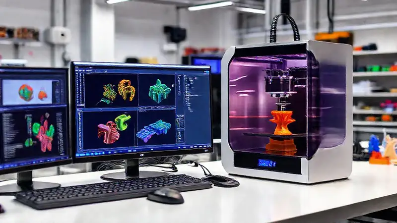 Interfaz de diseño industrial en taller digital
